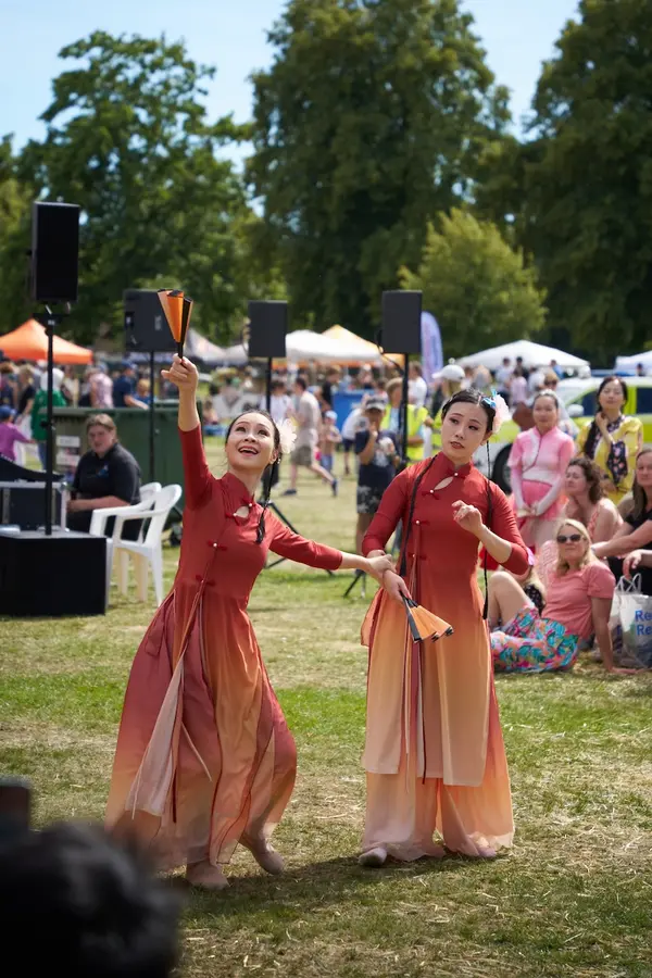 Firefly Performing Arts dancers in performance costume